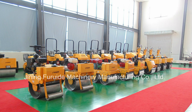 2 Ton Hand Operated Double Drum Road Roller Vibrator (FYL-S600C)