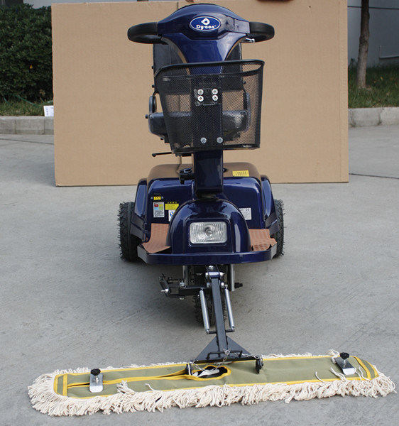 Small Flexible Ride on Dust Cart for School002