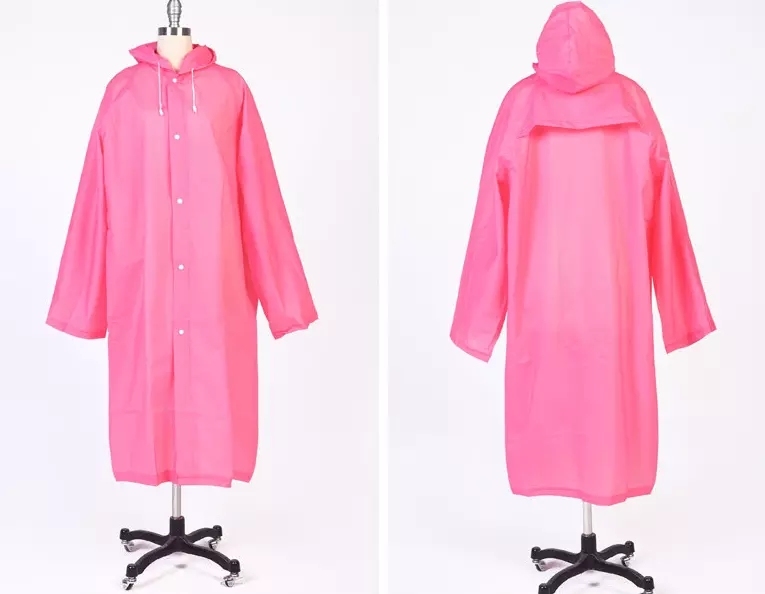 2017 Transparent Rain Coat 2017 Fashion EVA Raincoat