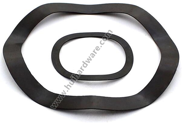 DIN137b Black Carbon Steel Curved Washer Wave Spring Washer