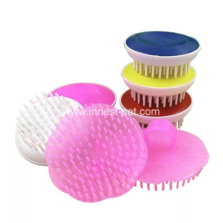 Cheap Grooming Pet Bath Brush, Plastic Dog Flea Comb,