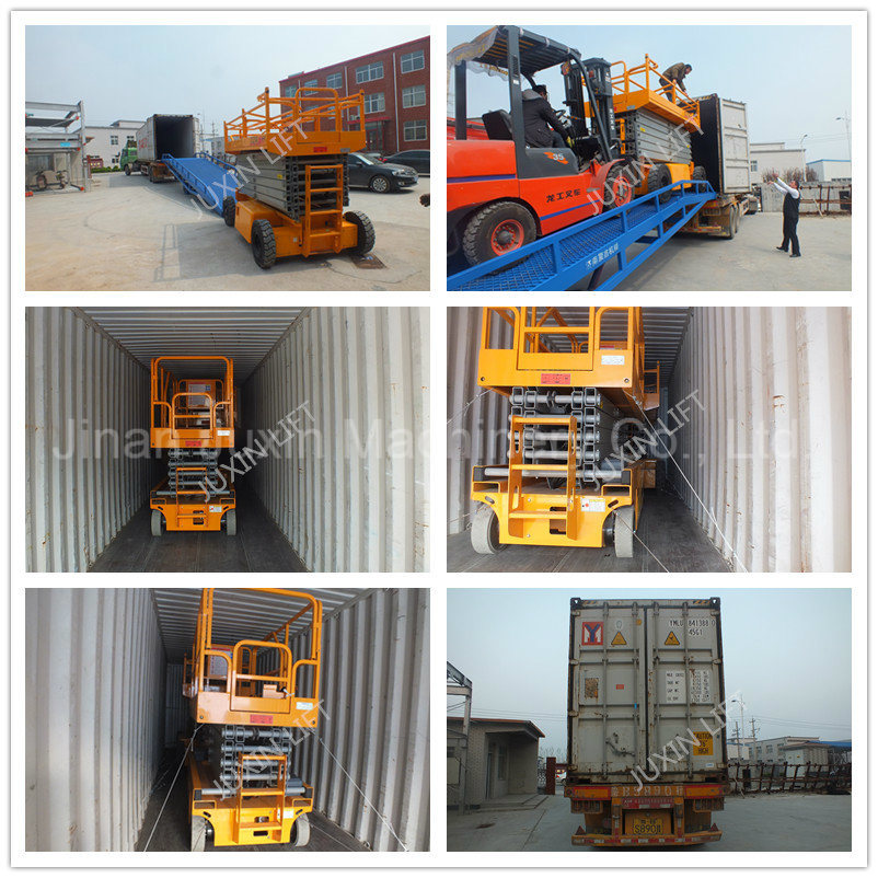 14m Self-Propelled Scissor Lift Mobile Scissor Lift Table