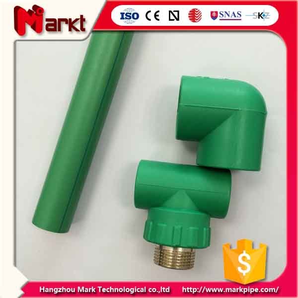 Green Color PPR Pipe Water Fitting