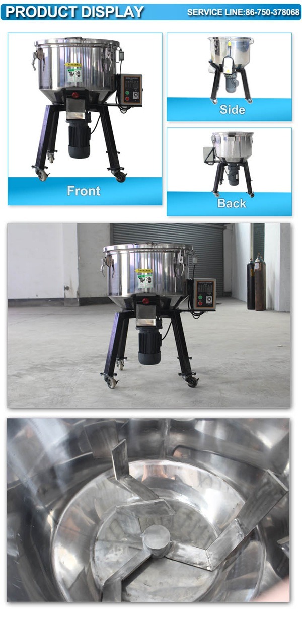 Industrial PP/PVC Plastic Vertical Screw Mixer with CE