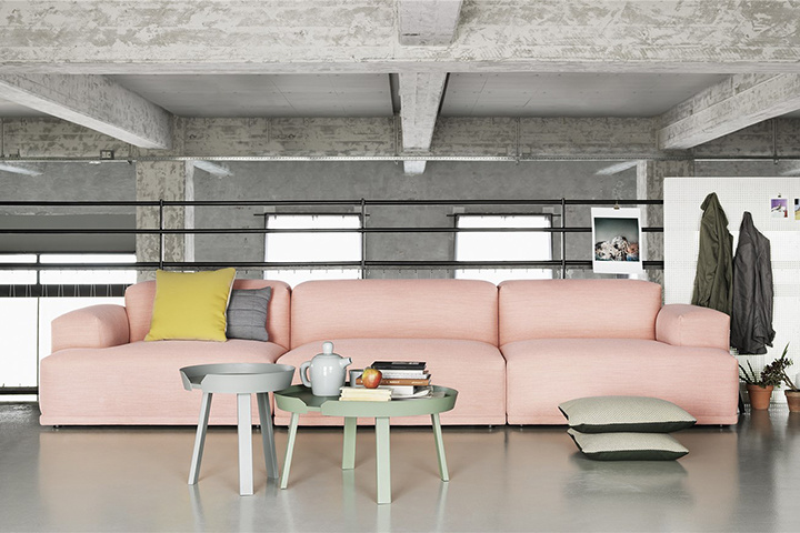 Living Room Furniture Contemporary Fabric Sofa (T-035)
