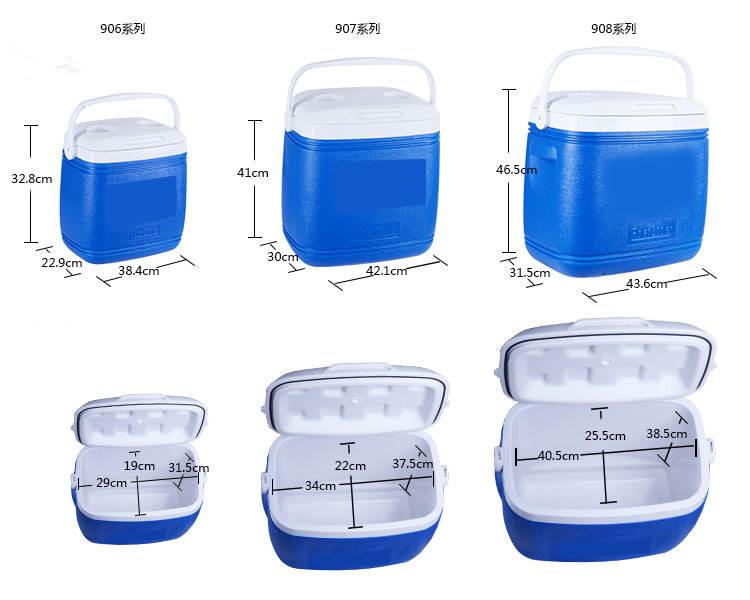 Hight Plastic Quality Insulated Food Warmer Lunch Box