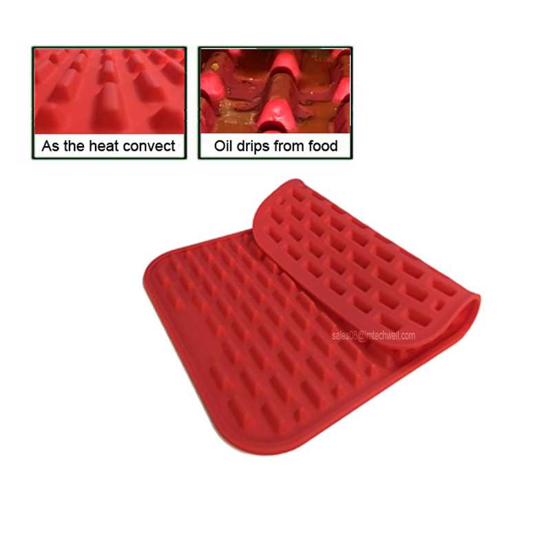 LFGB/ FDA Wholesale Healty Fat Reducing Non-Stick Silicone Baking Mat