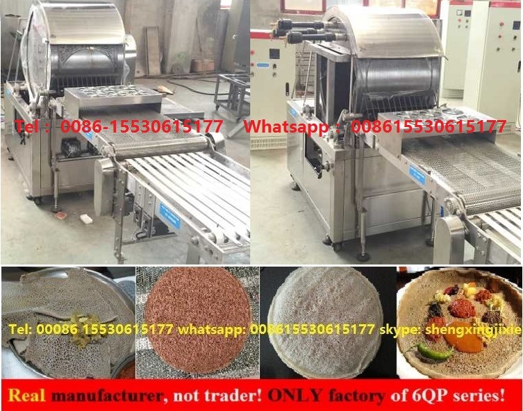 Automatic High Capacity Injera Making Machine/ Canjeero Machine/Â  Lahooh Machinery/Qaddo Machine (manufacturer) 