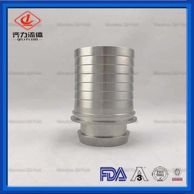 Sanitary Stainless Steel SMS/DIN/3A Hose Nipple