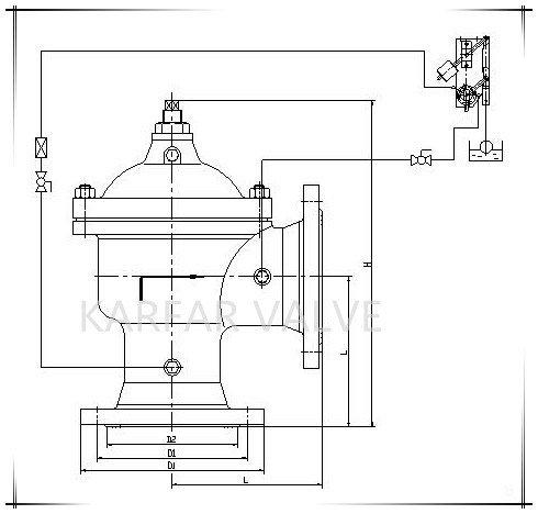 Stainless Steel Fixed Water Level Control Altitude Valve