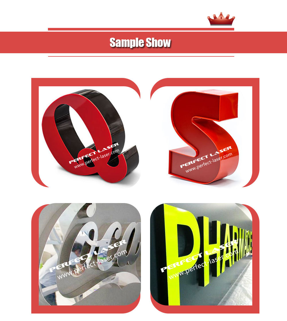 LCD Control Channel Letter Bending Machine for Aluminim Coil Steel