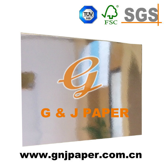 Hologram Transfer Silver Gold Metallized Paper Grey Back for Packaging