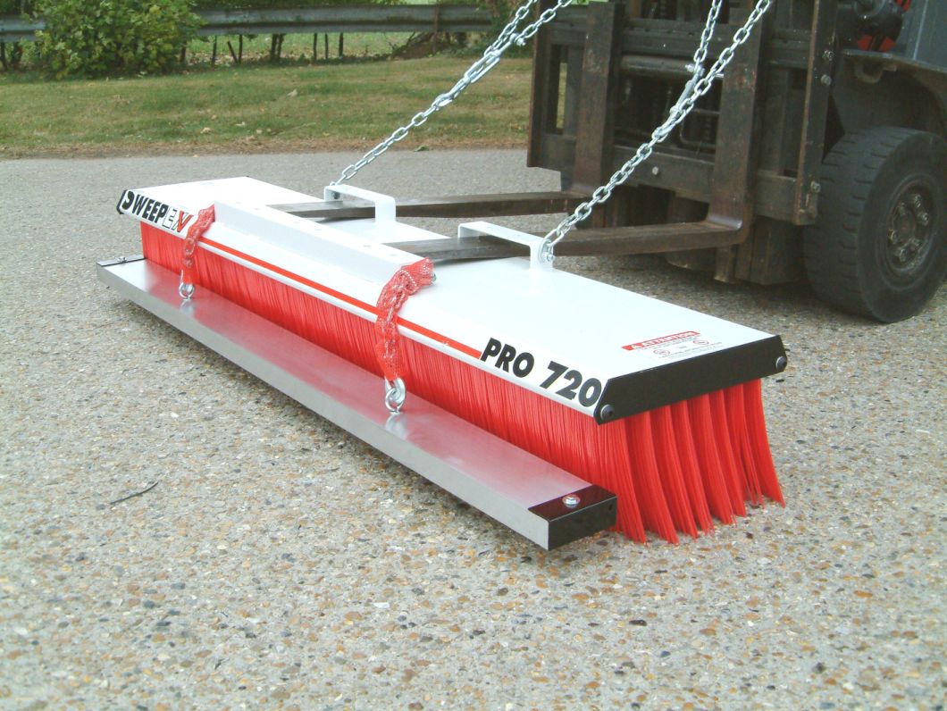 Heavy Duty Forklift Broom