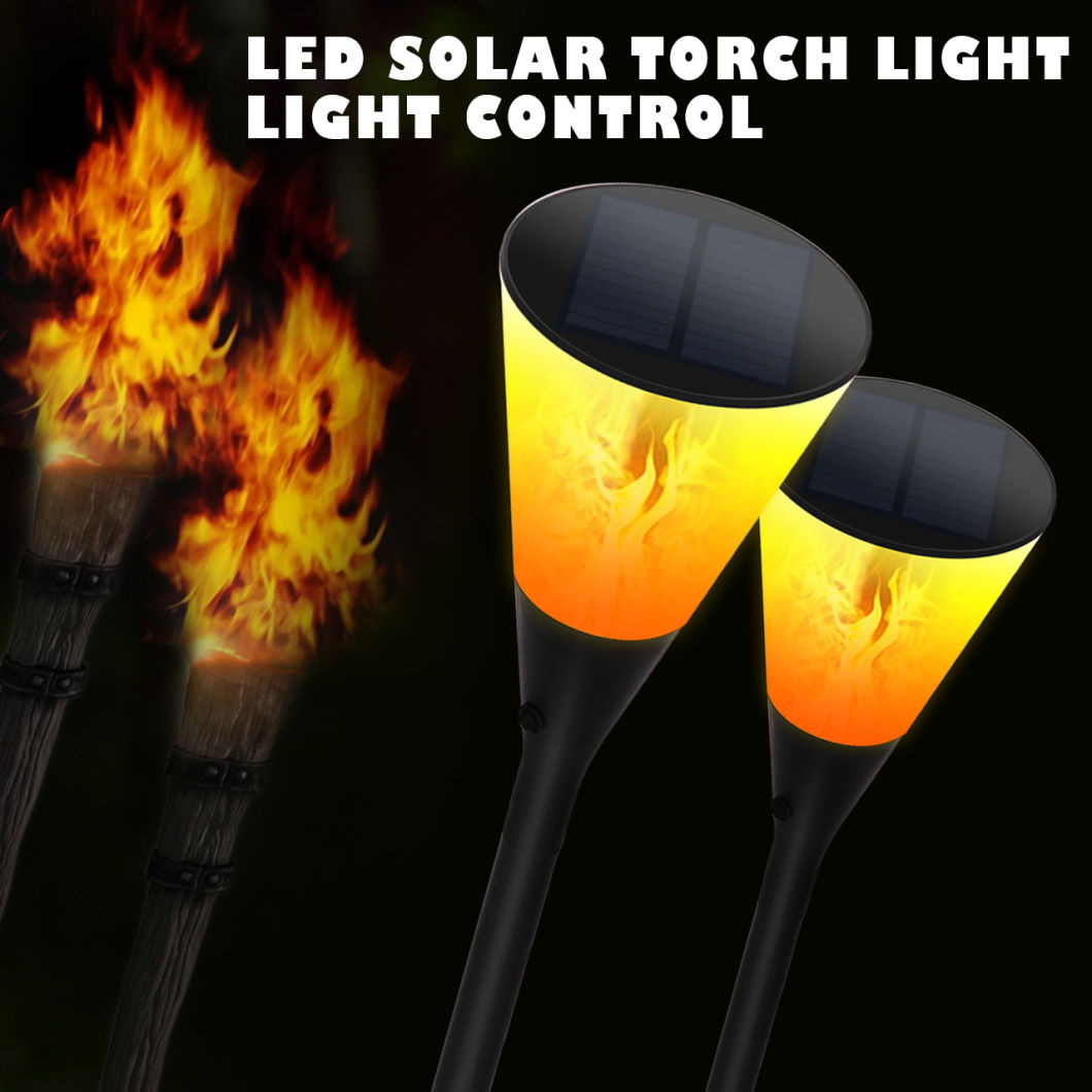 Best Sale Solar Fire Flame Balze Lawn Wall Decoration Cup Lantern Lamp Light