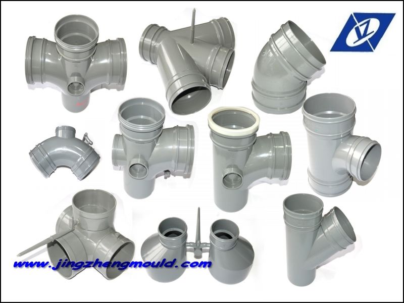 Injection Plastic PVC Pipe Fitting Elbow Mold (JZ-P-C-03-003-C)
