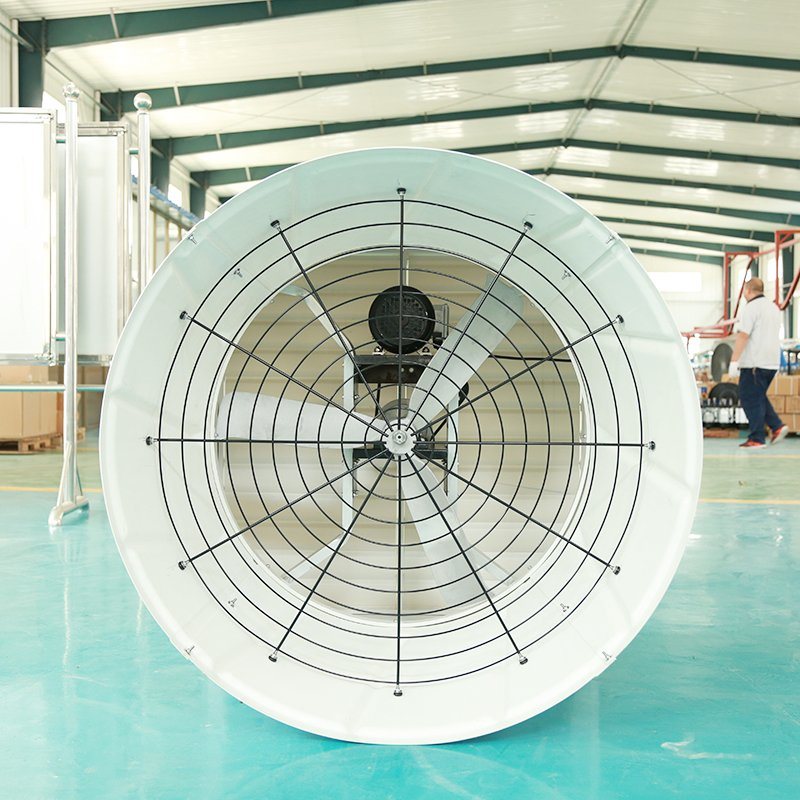Ec Motor Industrial Wall Mounted Ventilators in Poultry House Pig House