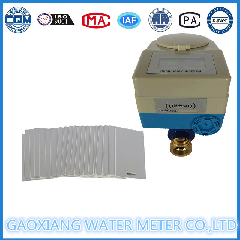 Brass Body Prepaid RF Card Water Meter