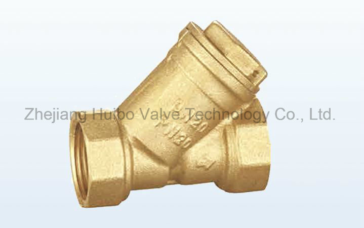 Y Type Strainer Check Valve 1/2-2''inch with Stainless Steel Filter