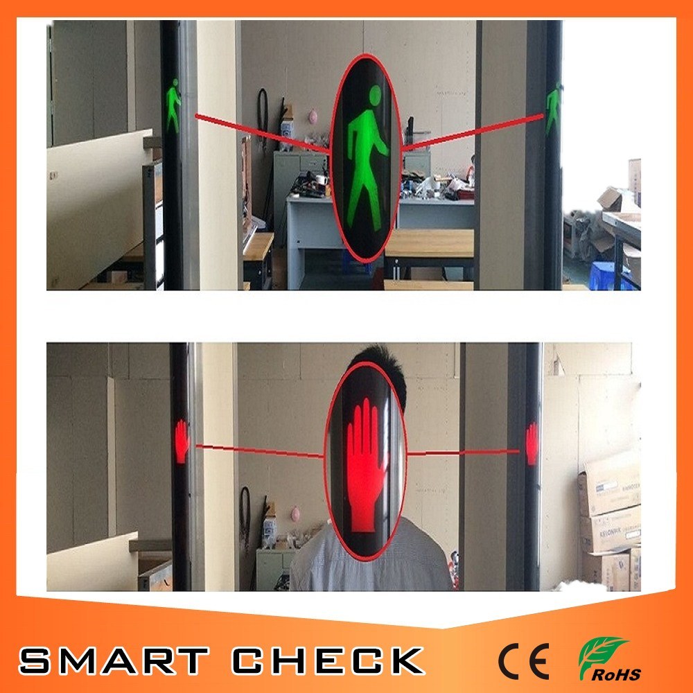Secugate 550m Smart Check Security Metal Detector Walk Through Metal Detector