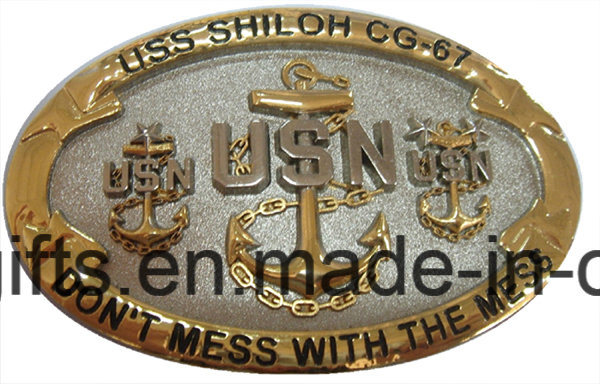 2018 Custom Die Casting Zinc Alloy Military Belt Buckle