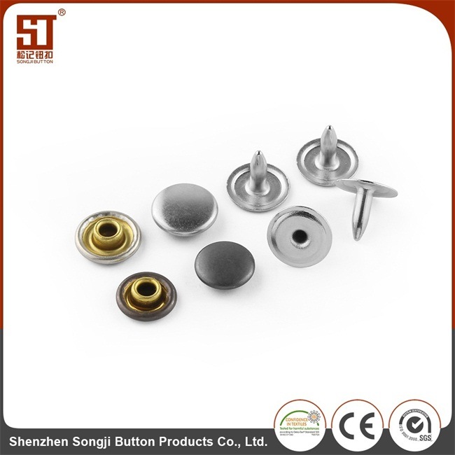 Custom Monocolor Round Metal Snap Rivet Button