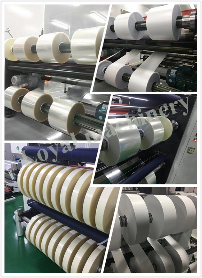 Full Automatic Pet UV Dicing Tape Slitting Machine