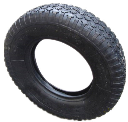 Cross Pattern Rubber Tire and Tube for Wheel Barrow