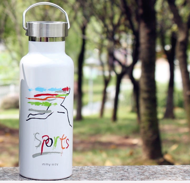 Fashion Leakproof Stainless Steel Vacuum Insulated Sports Water Bottle