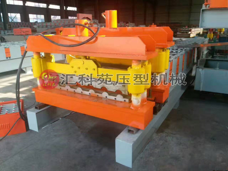 Glazed Color Steel Tile Roll Forming Machine / Making Machine