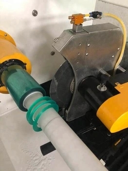 Машина для продольной резки рулонного материала с круглым ножом Round knife roll material slitting machine