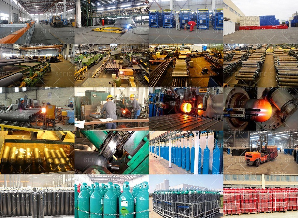 Mini Seamless Steel Hydrogen Gas Cylinder