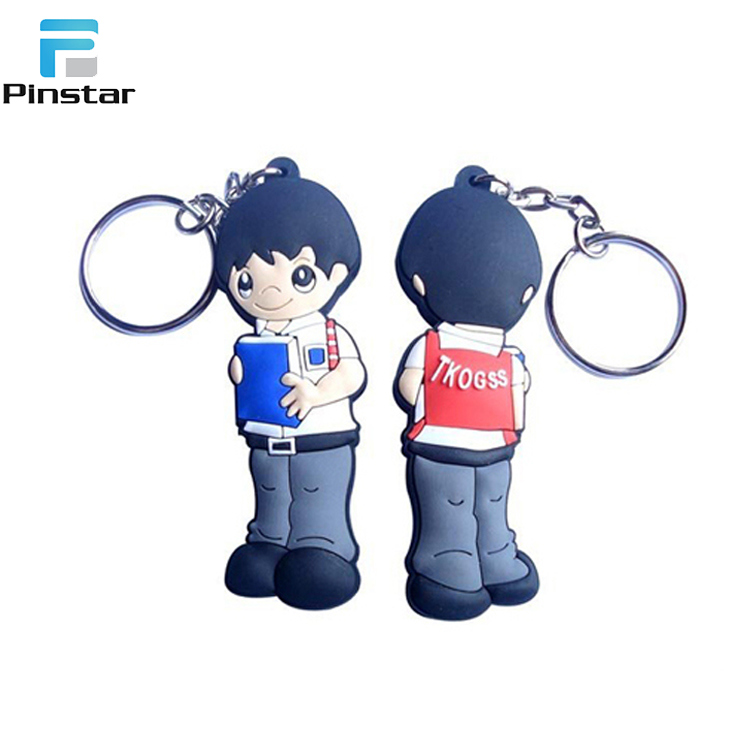 Cheap Promotional Gifts PVC Helmet Keychain