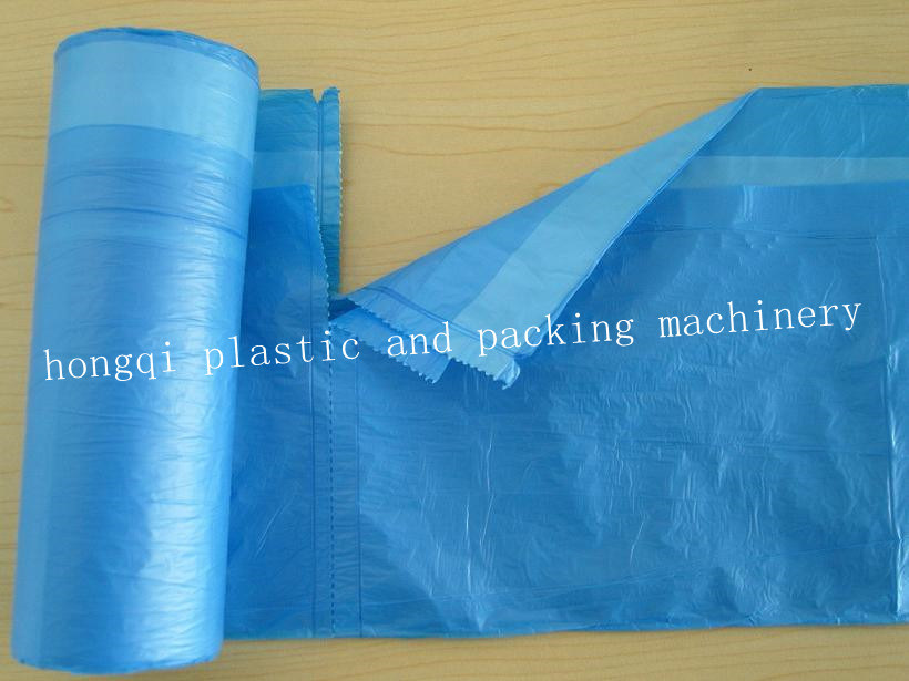 Automatic Ribbon Through Rolling Bag Making Machine