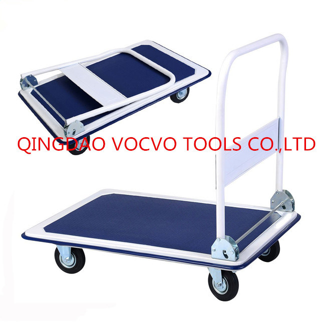 Folding Handle Material Handling Platform Hand Truck Trolleys