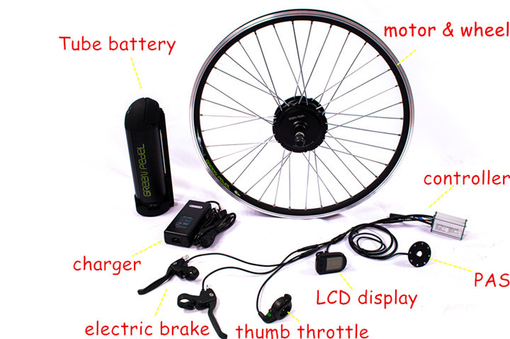 Greenpedel 36V 250W 350W Front Wheel Electric Bike Spare Parts