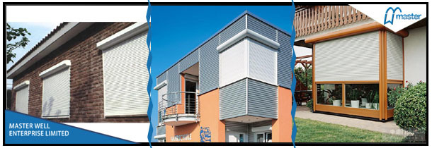 Aluminum Rolling Shutters (MS. RP45AP) for Commercil or Residential