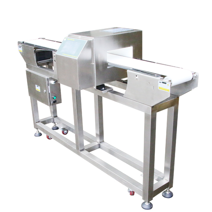 Metal Detector on Conveyor for Food