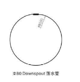 Downspout Pipe Curving Roll Forming Machine