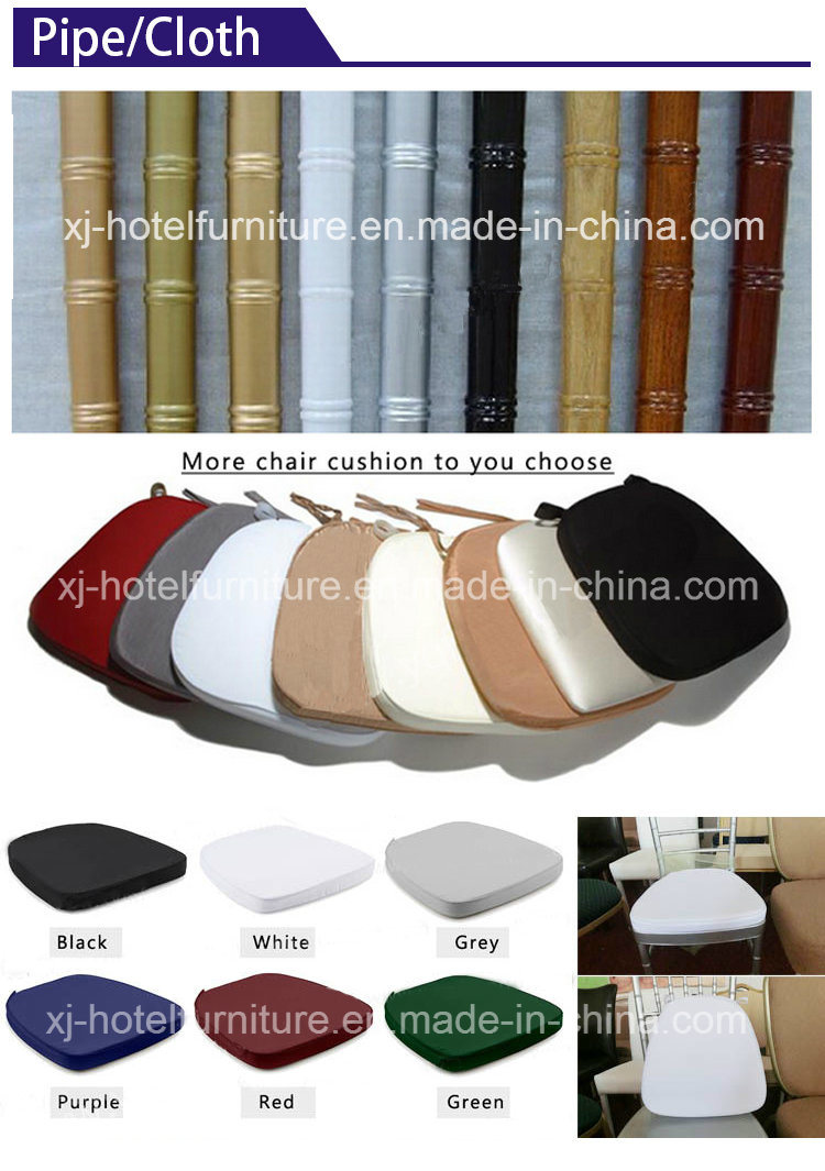 Strong Steel/Aluminum/Wood/Acrylic Dining Chair for Banquet/Restaurant/Hotel/Wedding/