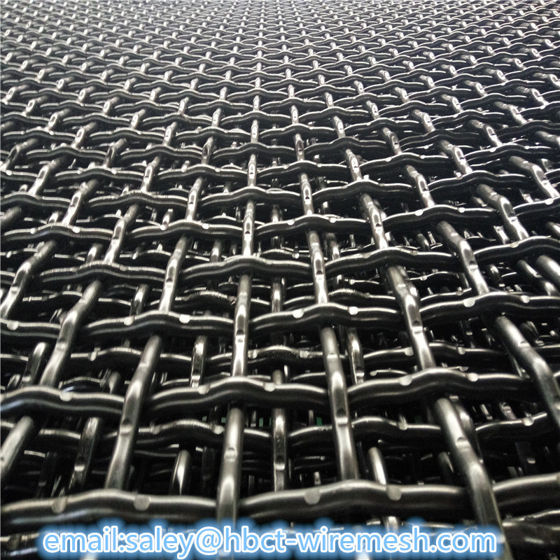 Middle steel Carbon Crimped Wire Mesh