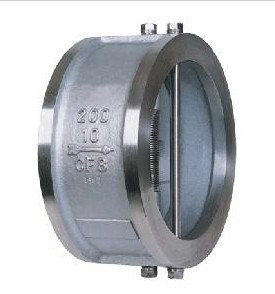 Stainless Steel Wafer Type Dual Plate Check Valve ANSI 150lb