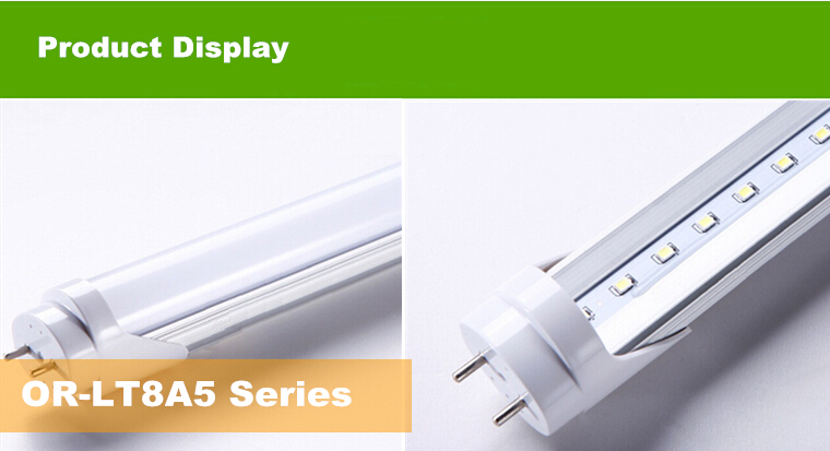 LED Glass Fluorescent Tube T8 LED Tube Light 18W for Office