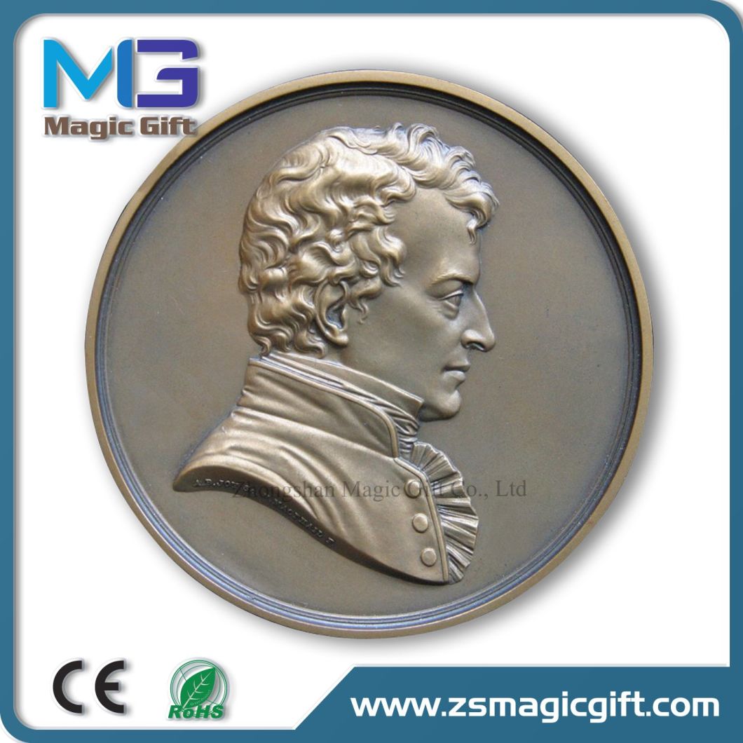 High Quality Customized 3D Figure Medal Souvenir Coin Medal