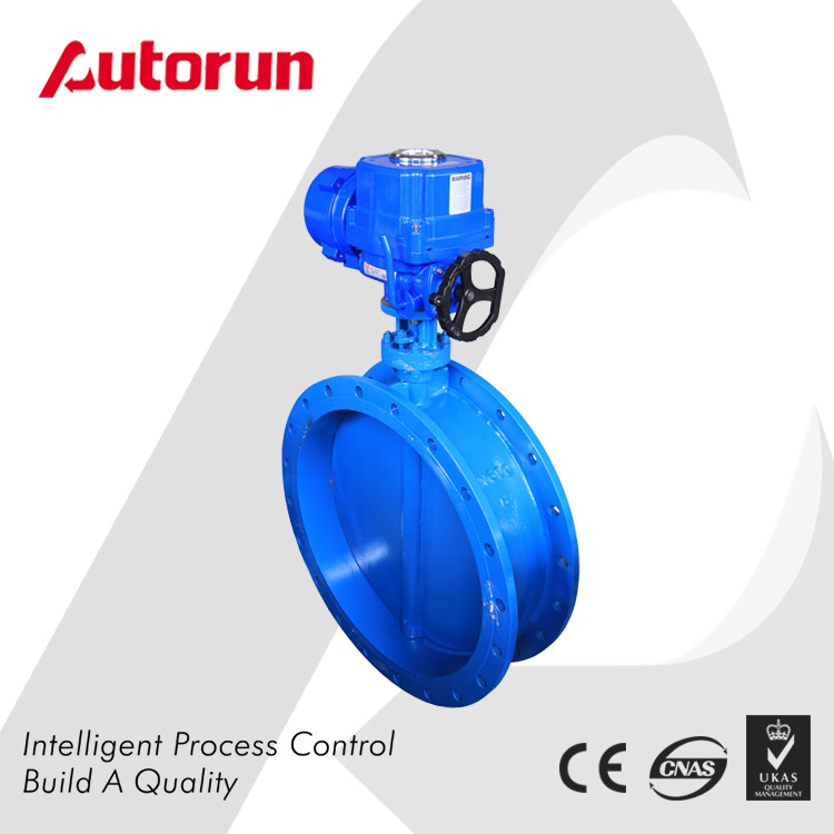 Intelligent Explosion Proof Motorized Ventilated Butterfly Valve