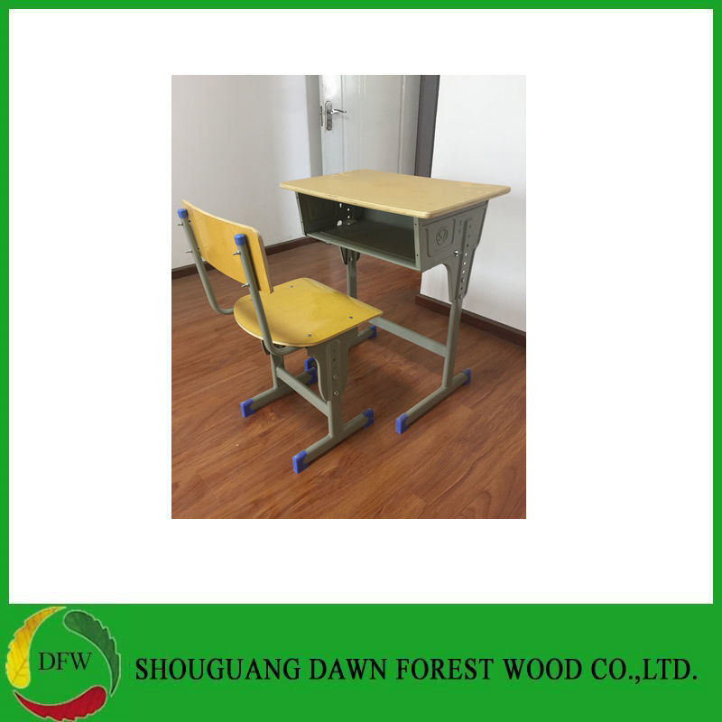 Hot Sale Steel Wood Adjustable School Students Desk and Chair