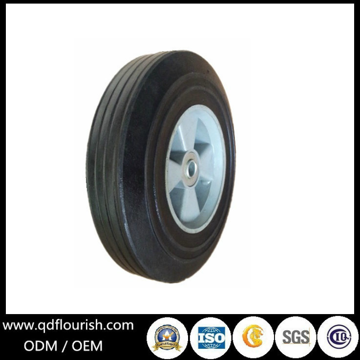 8X2 Inch Plastic Rim Solid Rubber Tyre