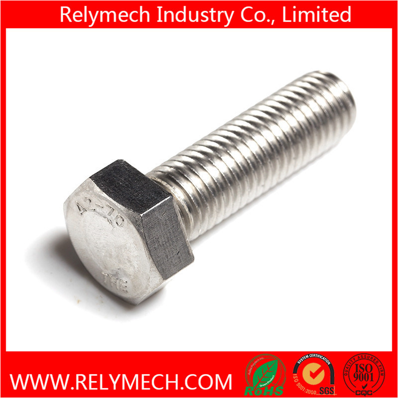 DIN933 Stainless Steel Hex Head Bolt Machine Screw M5-M33