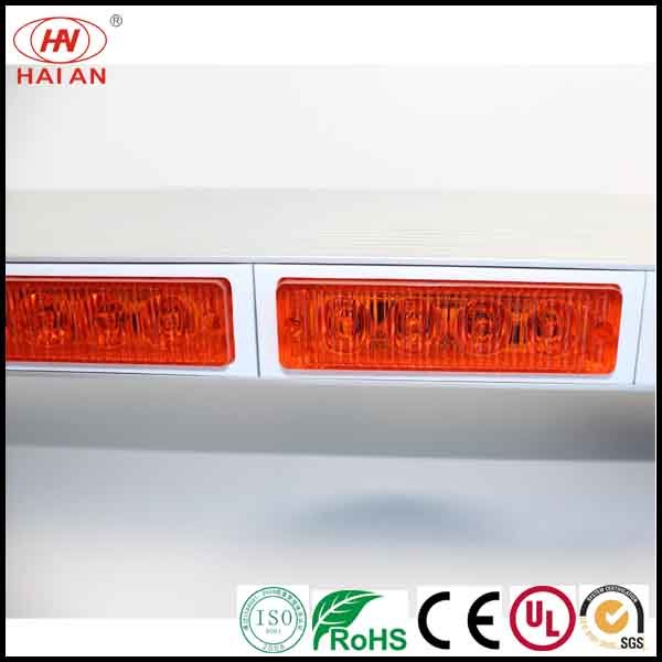 Ultra Thin Amber LED Low-Profile Slim Emergency Lightbar Ambulance Fire Engine Police Car Lightbar Use The Police Car to Open up The Road