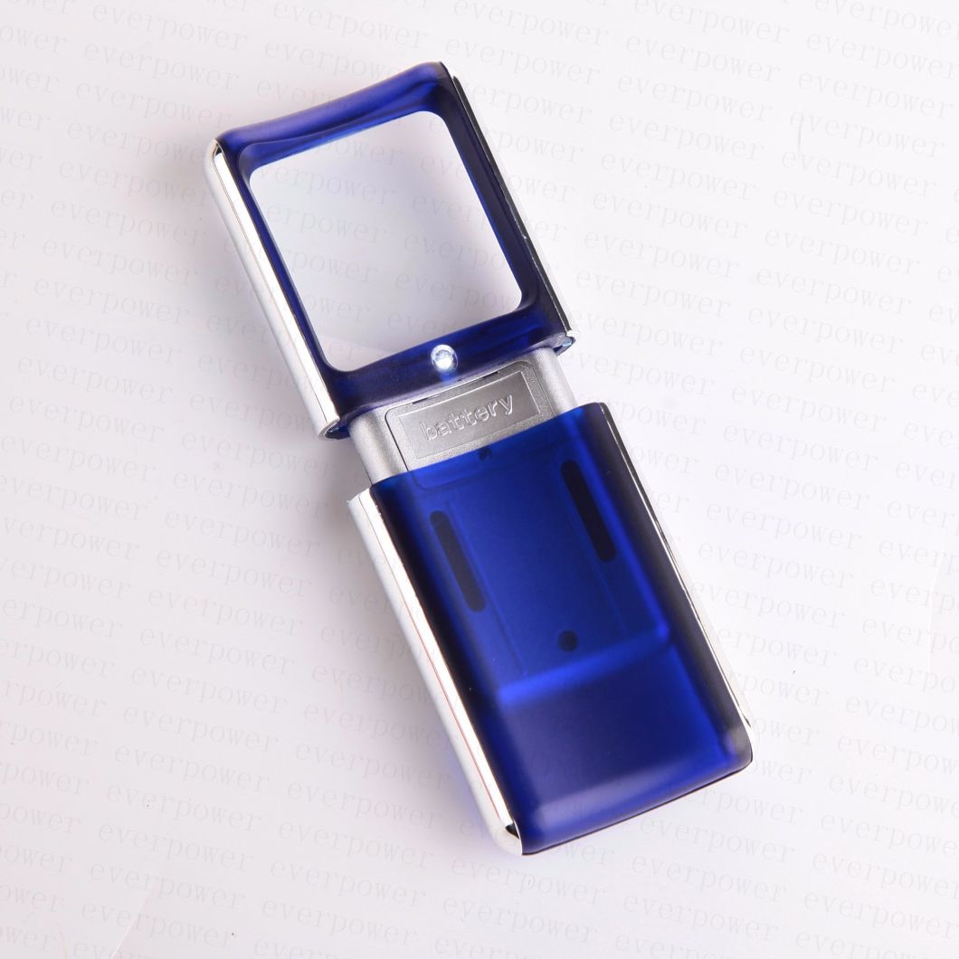 Ultra Bright Hand Held Magnify Glass Pocket LED Flashlight