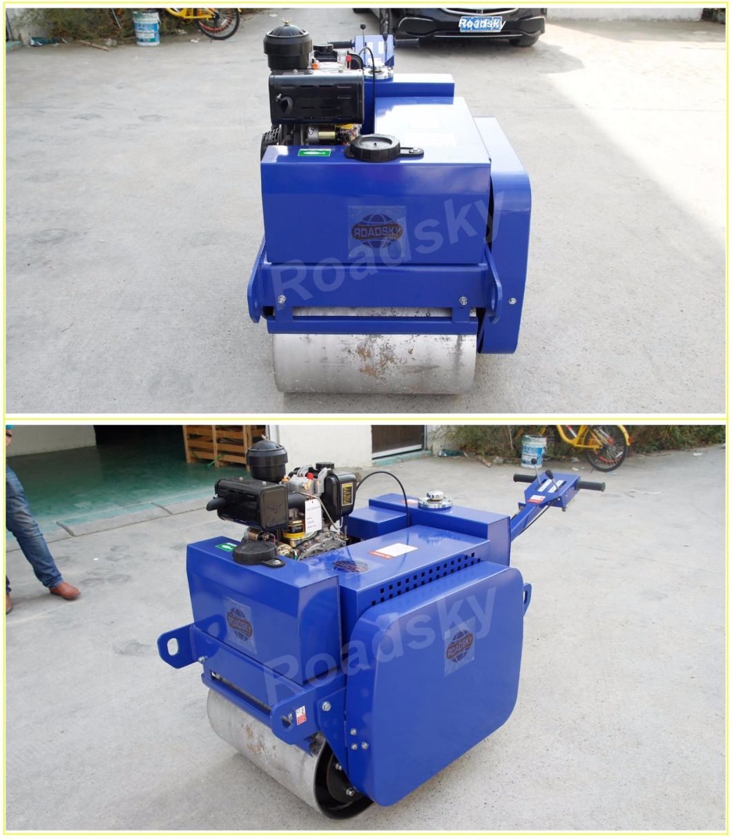Steel Double Drum Compactor Hydraulic Vibratory Road Roller